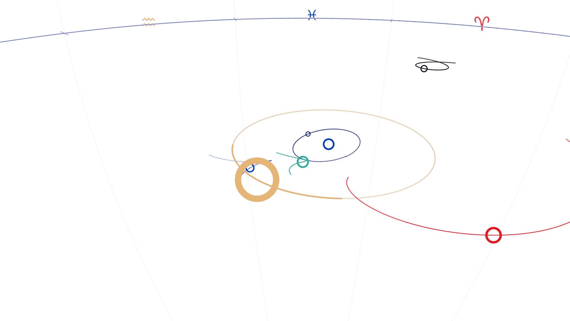 Mercury at slowing-motion study frame: low side view