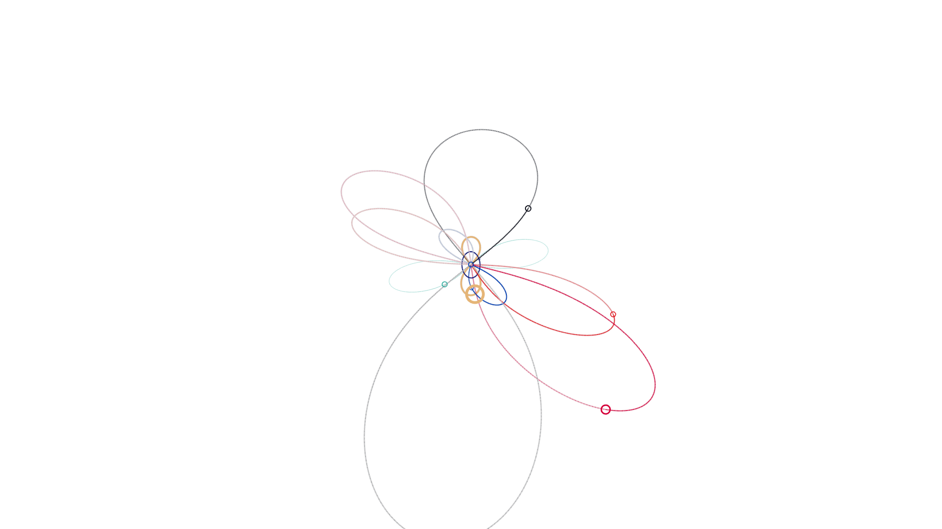 Venus reconstructed lemniscate at first crossing